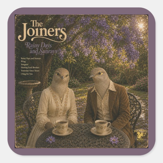 The Joiners Album: a Parody Square Sticker (Front)