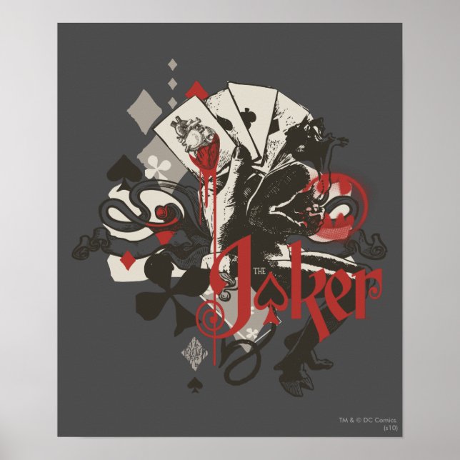 The Joker - 4 Aces Bleeding Heart Devil Poster (Front)