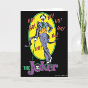 The Joker Cackles 2 Card