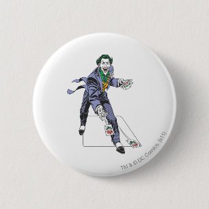 The Joker Casts Cards 6 Cm Round Badge