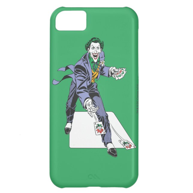 The Joker Casts Cards Case-Mate iPhone Case (Back)
