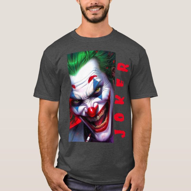 "The Joker – Chaos and Laughter" T-Shirt (Front)