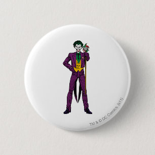 The Joker Classic Stance 6 Cm Round Badge