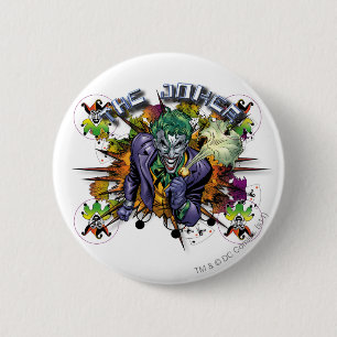 The Joker - Explosion 6 Cm Round Badge