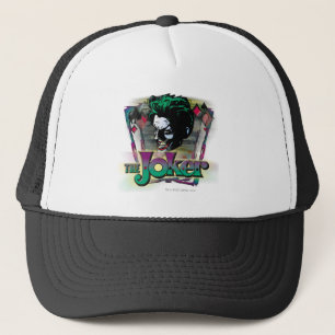 The Joker - Face and Logo Trucker Hat