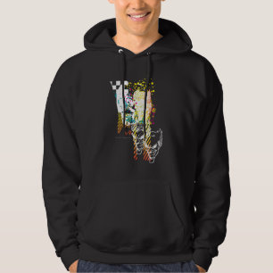 The Joker Neon Montage Hoodie