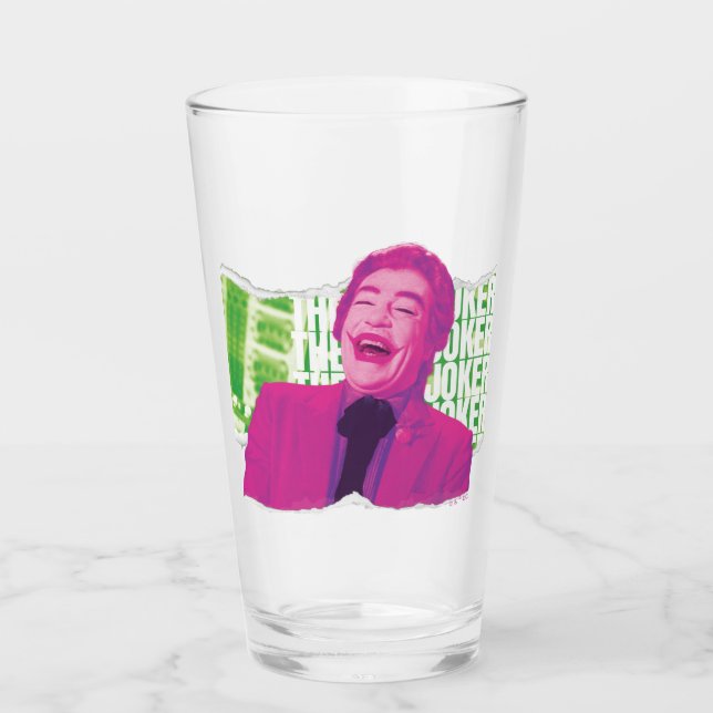 The Joker Scrapbook Laugh Glass (Front)