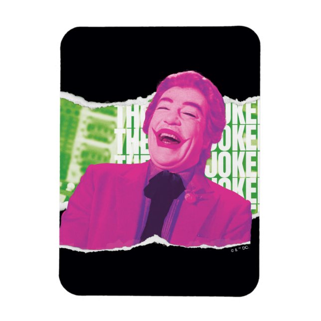 The Joker Scrapbook Laugh Magnet (Vertical)