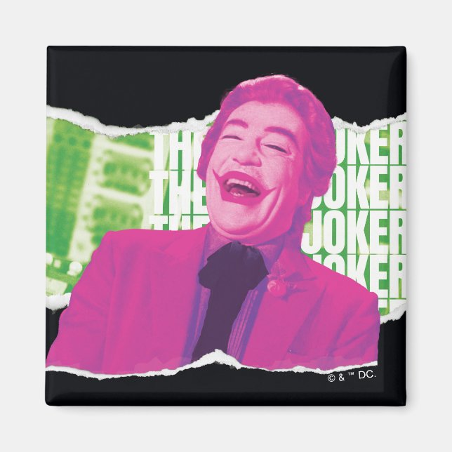 The Joker Scrapbook Laugh Magnet (Front)