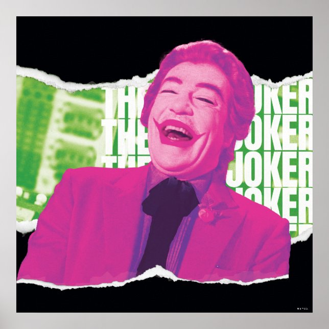 The Joker Scrapbook Laugh Poster (Front)
