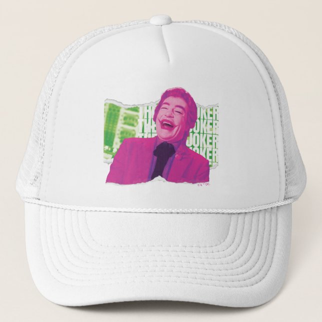 The Joker Scrapbook Laugh Trucker Hat (Front)