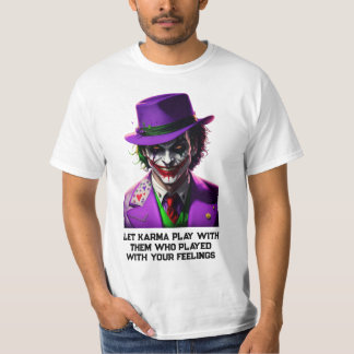 THE JOKER T-SHIRT DESIGN WITH ALL SIZE