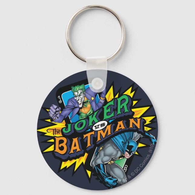 The Joker Vs Batman Key Ring (Front)