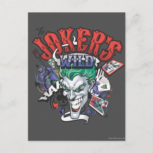 The Joker's Wild Postcard (Front)
