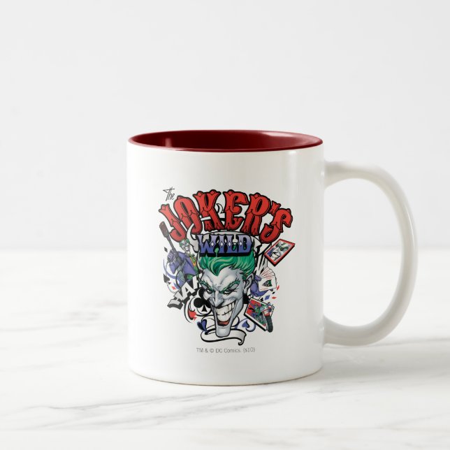 The Joker's Wild Two-Tone Coffee Mug (Right)