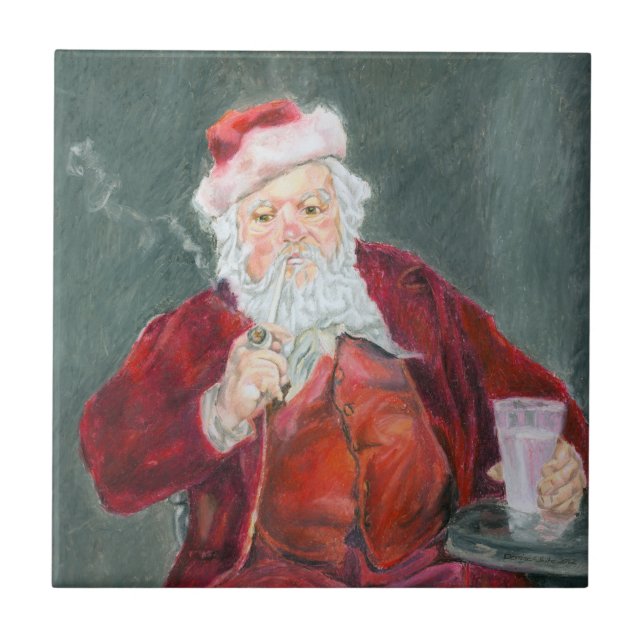 The Jolly Pint Ceramic Tile (Front)