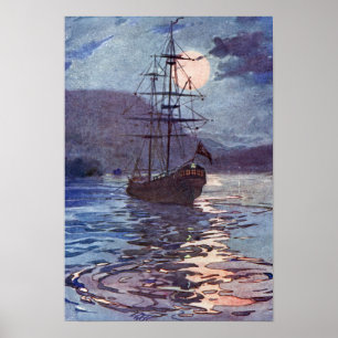 The Jolly Roger by Alice B. Woodward Poster