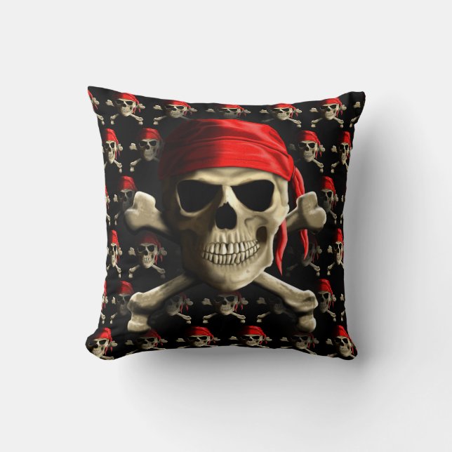 The Jolly Roger Cushion (Front)
