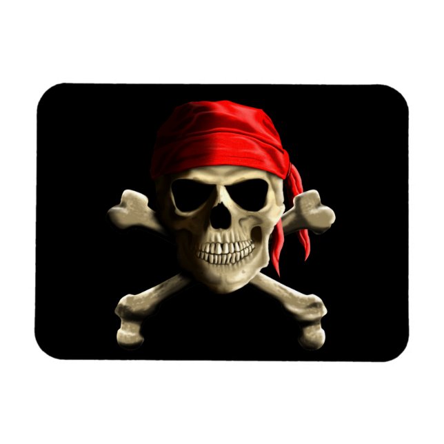 The Jolly Roger Magnet (Horizontal)