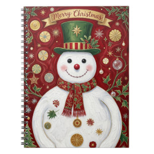 The Jolly Snowman’s Crimson Jubilee Notebook