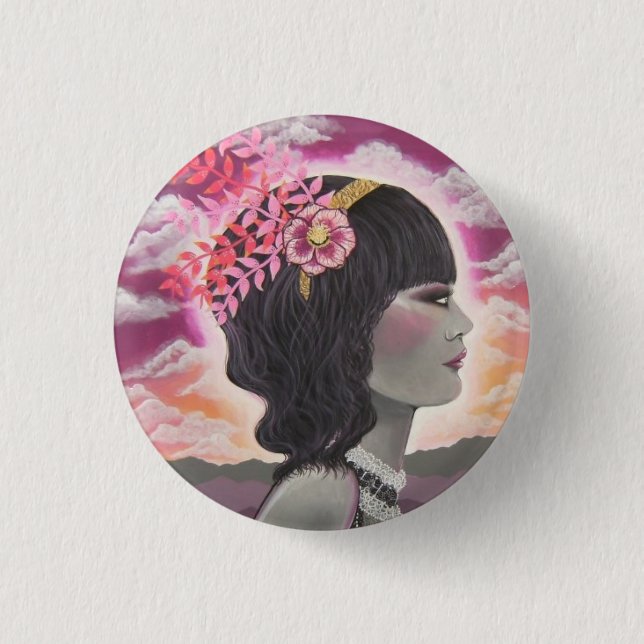 The Journey 3 Cm Round Badge (Front)