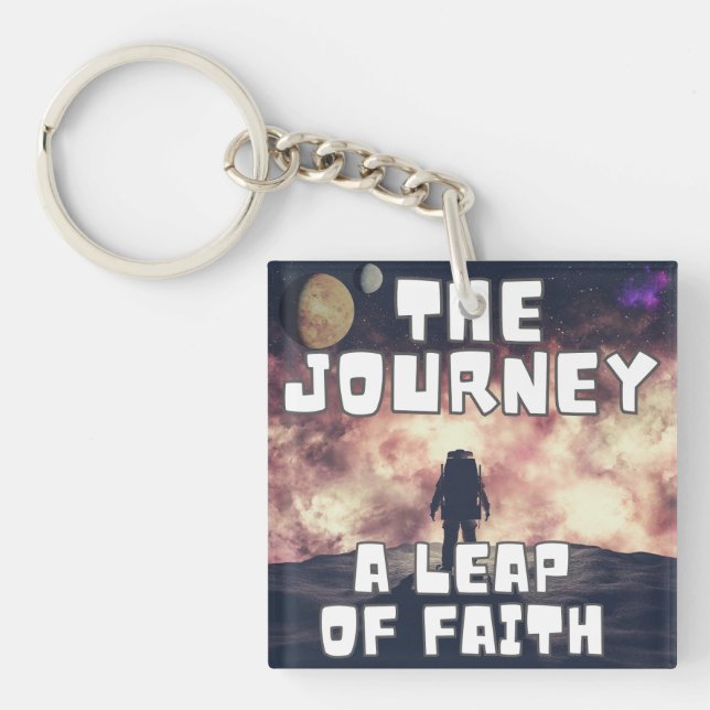 The Journey - A Leap of Faith Key Ring (Front)