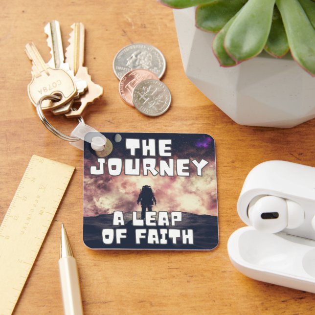 The Journey - A Leap of Fath Key Ring (Desk)