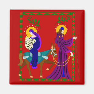 The Journey From Bethlehem Magnet