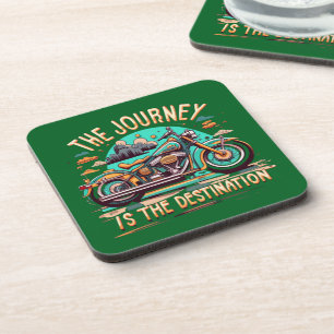 The Journey Is the Destination: Vintage Motorcycle Coaster