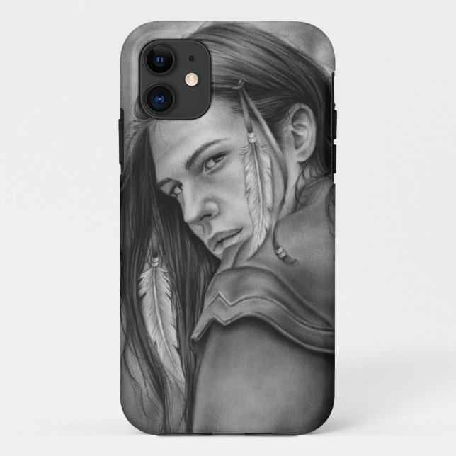 The Journey Native Indian iPhone Case (Back)