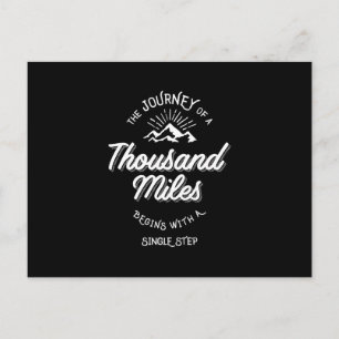 The Journey of a Thousand Miles Begins With a Sing Postcard