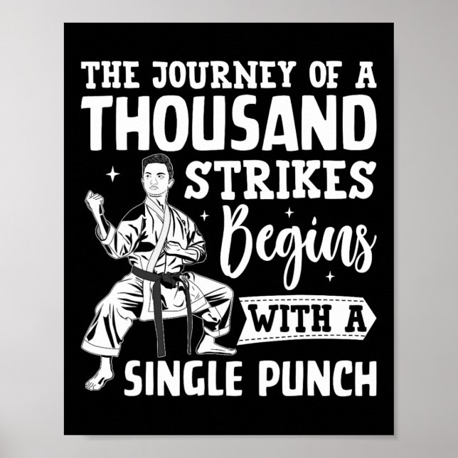 The Journey Of A Thousand Strikes Begins With A Si Poster (Front)