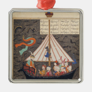 The Journey of Alexander the Great Metal Tree Decoration