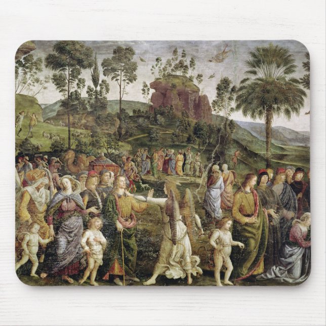 The Journey of Moses, c.1481-83 Mouse Pad (Front)
