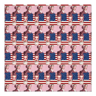 The Journey of the American Flag: A Visual Story Photo Print