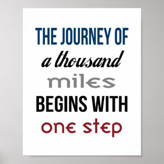 The Journey Poster (standard picture frame size)