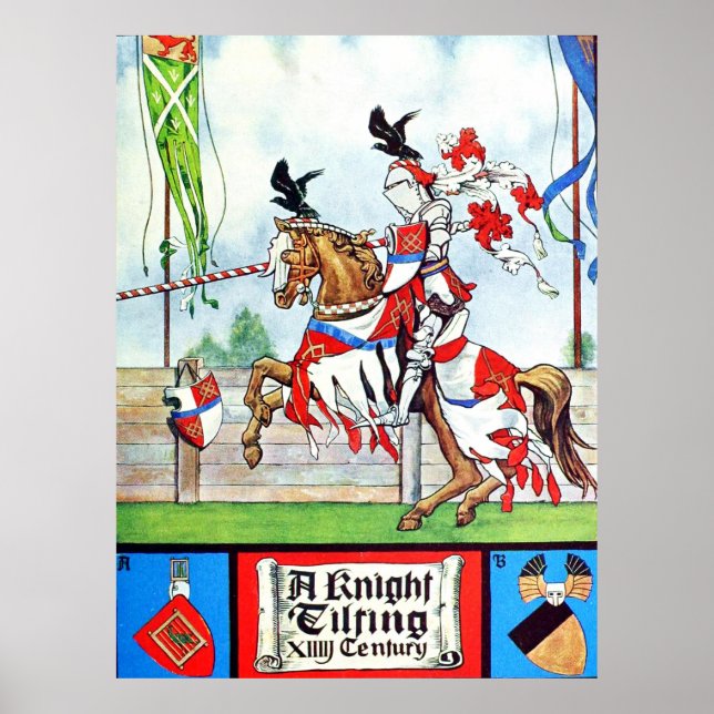 The Jousting Knight Poster (Front)