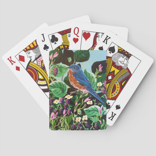 The Joy of Jam Bluebird Playing Cards (Back)