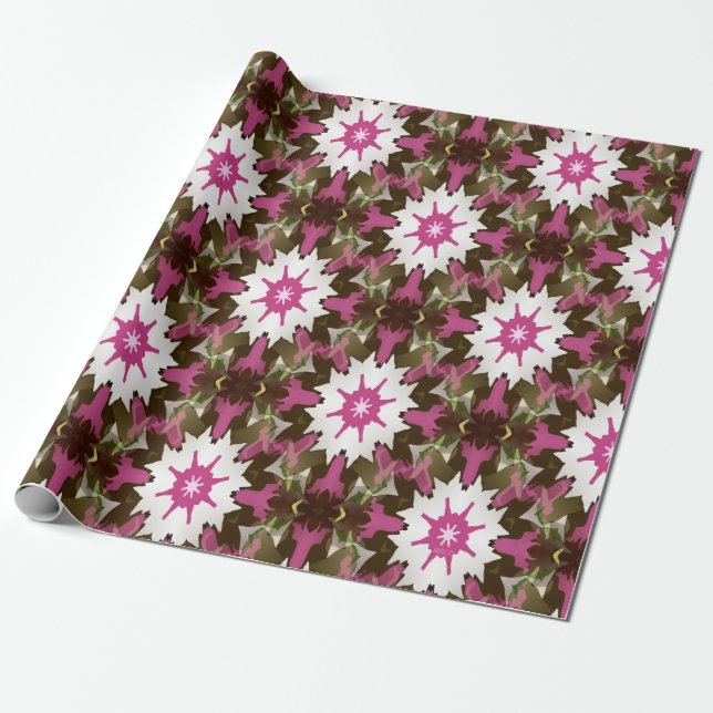 The Joy of Pink... Wrapping Paper (Unrolled)