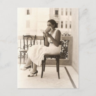 The Joy of Reading Postcard