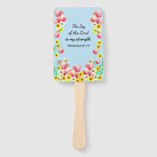 The Joy Of The Lord Is My Strength Church Hand Fan
