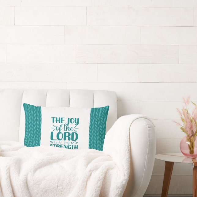 The Joy Of The Lord Is My Strength Lumbar Pillow (Couch)