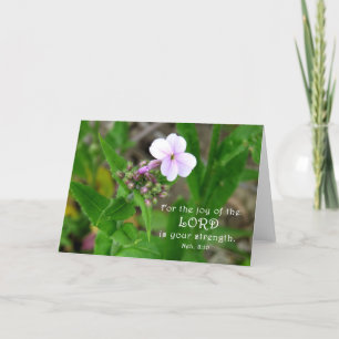 The Joy of the Lord - Scripture Card
