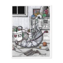 The Joy of Unraveling postcard