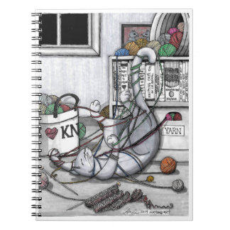 The Joy of Unraveling Spiral Notebook