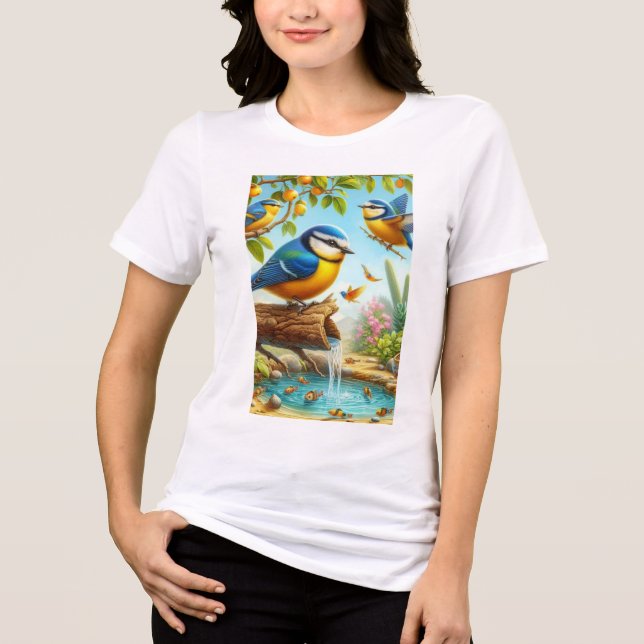The Joy that Multiplies Tri-Blend Shirt (Front)