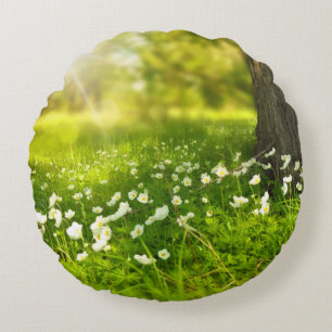 The Joys of Spring Round Cushion