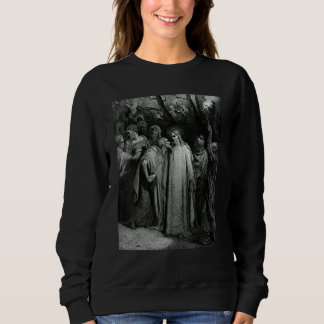 The Judas Kiss Gustave Dore Biblical Art Sweatshirt
