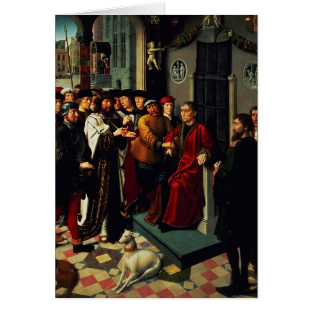The Judgement of Cambyses, 1498 (Front)