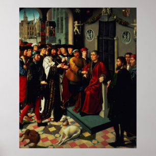 The Judgement of Cambyses, 1498 Poster